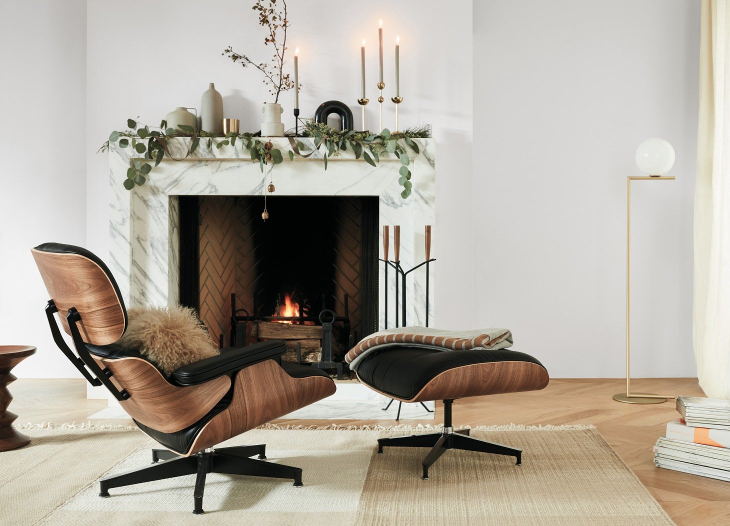Eames® Lounge Chair and Eames Office