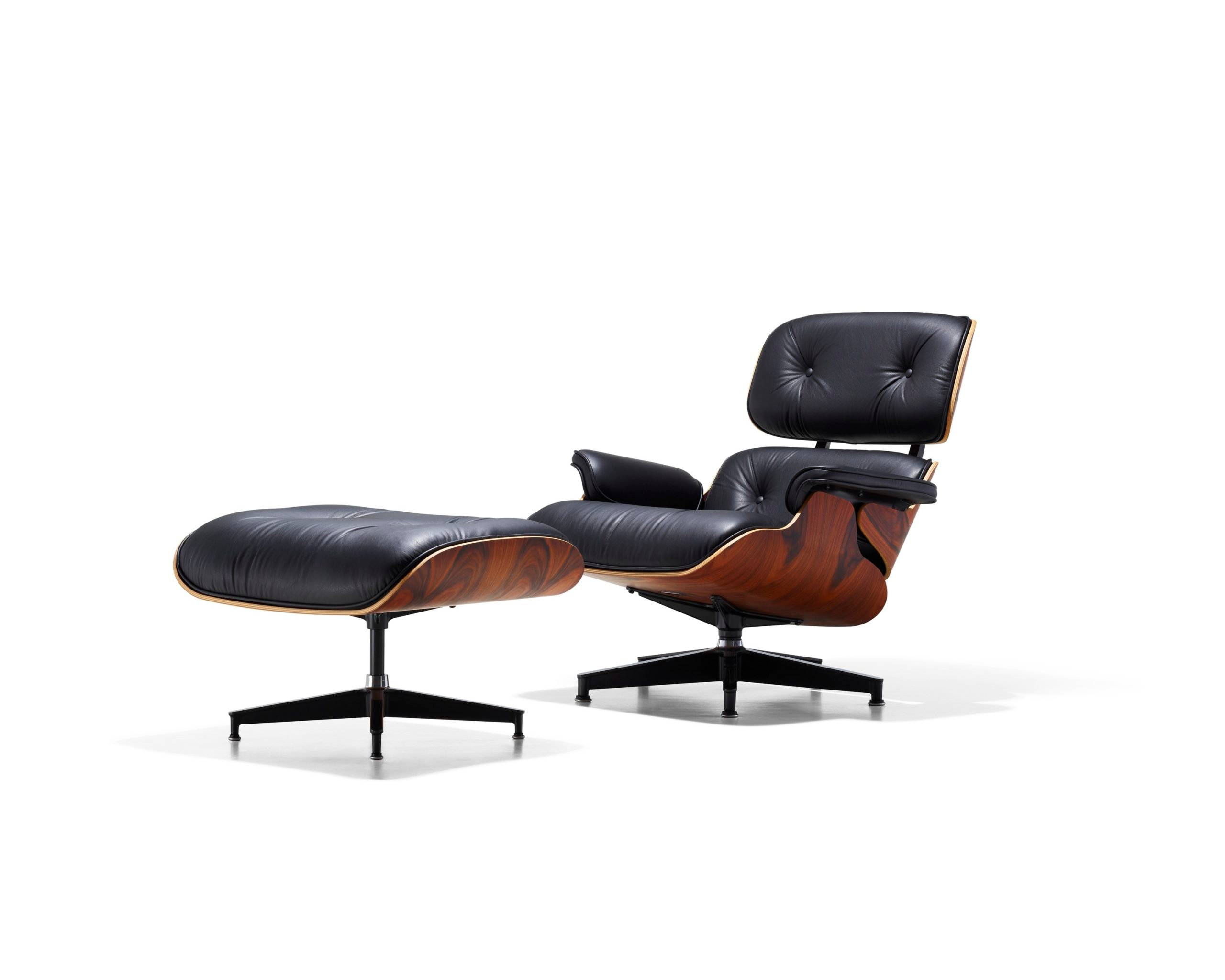 Voorzitter Baffle telex Eames® Lounge Chair and Ottoman - Eames Office