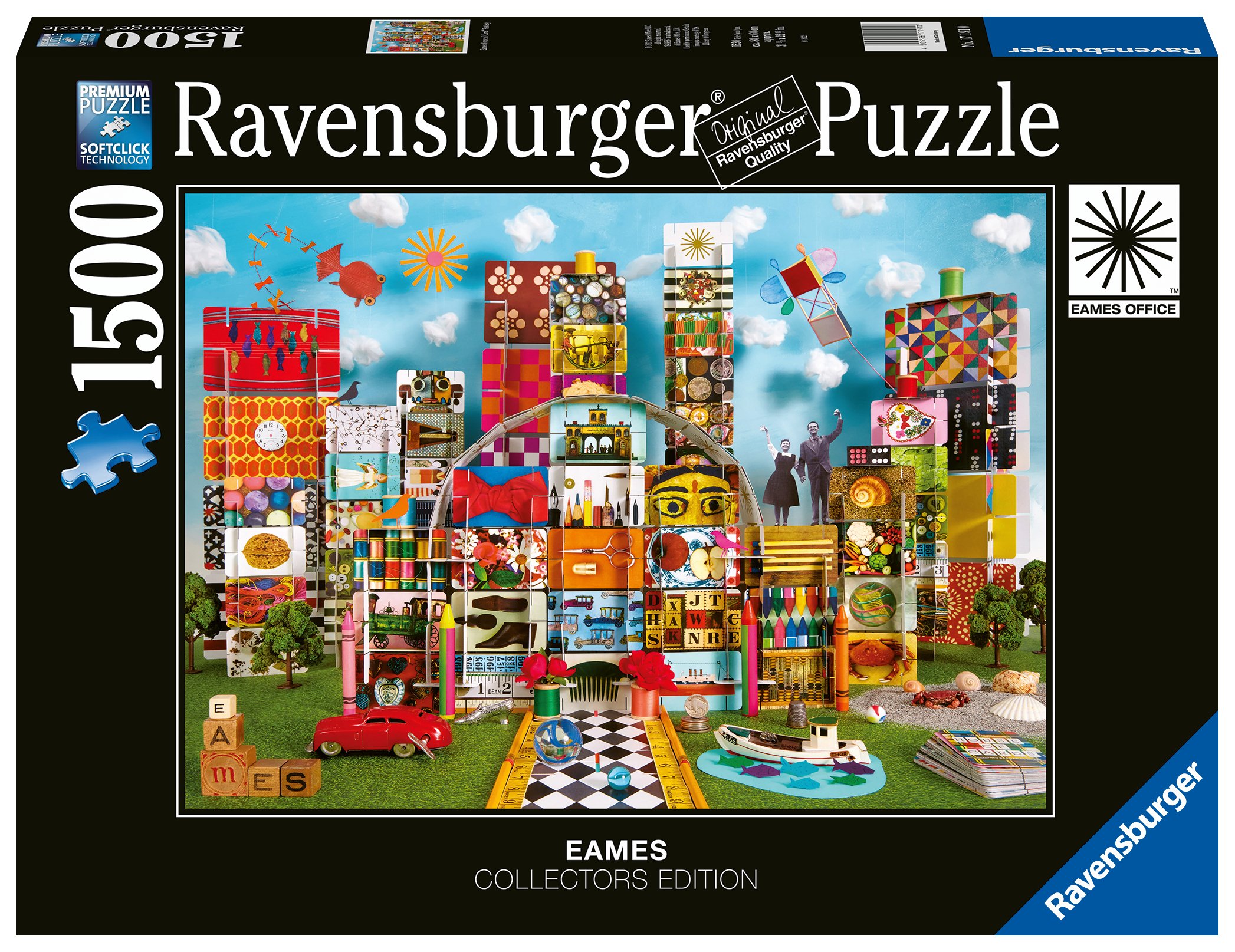 Benodigdheden Economisch Zich afvragen Ravensburger House of Cards Puzzles - Eames Office