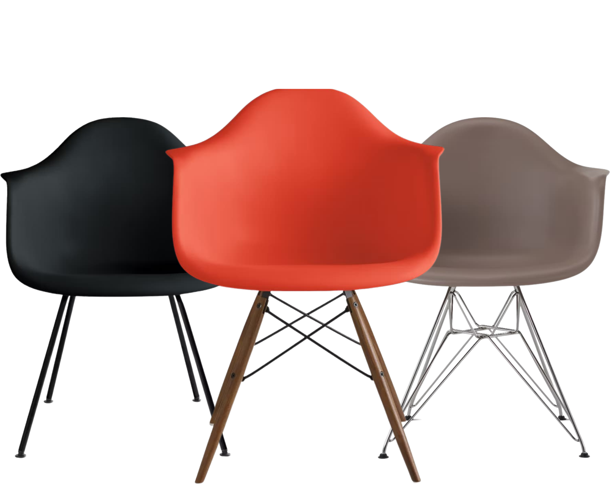 Eames Molded Plastic Chair Dining Room